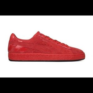 Puma Red Suede